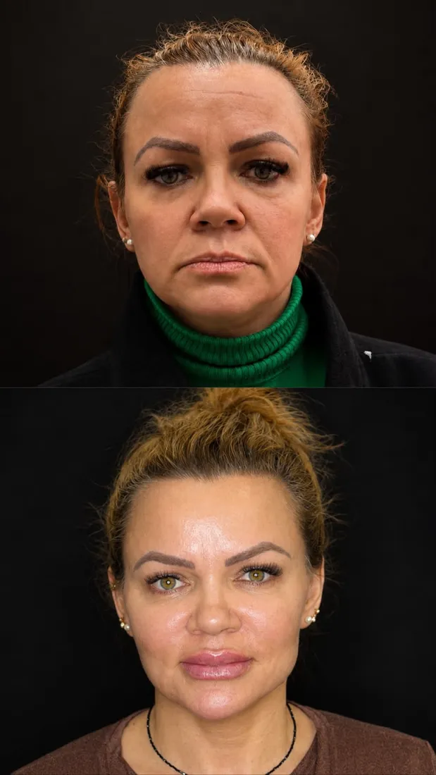 Fotografia original do protocolo Harmonização Facial da Virtuosa